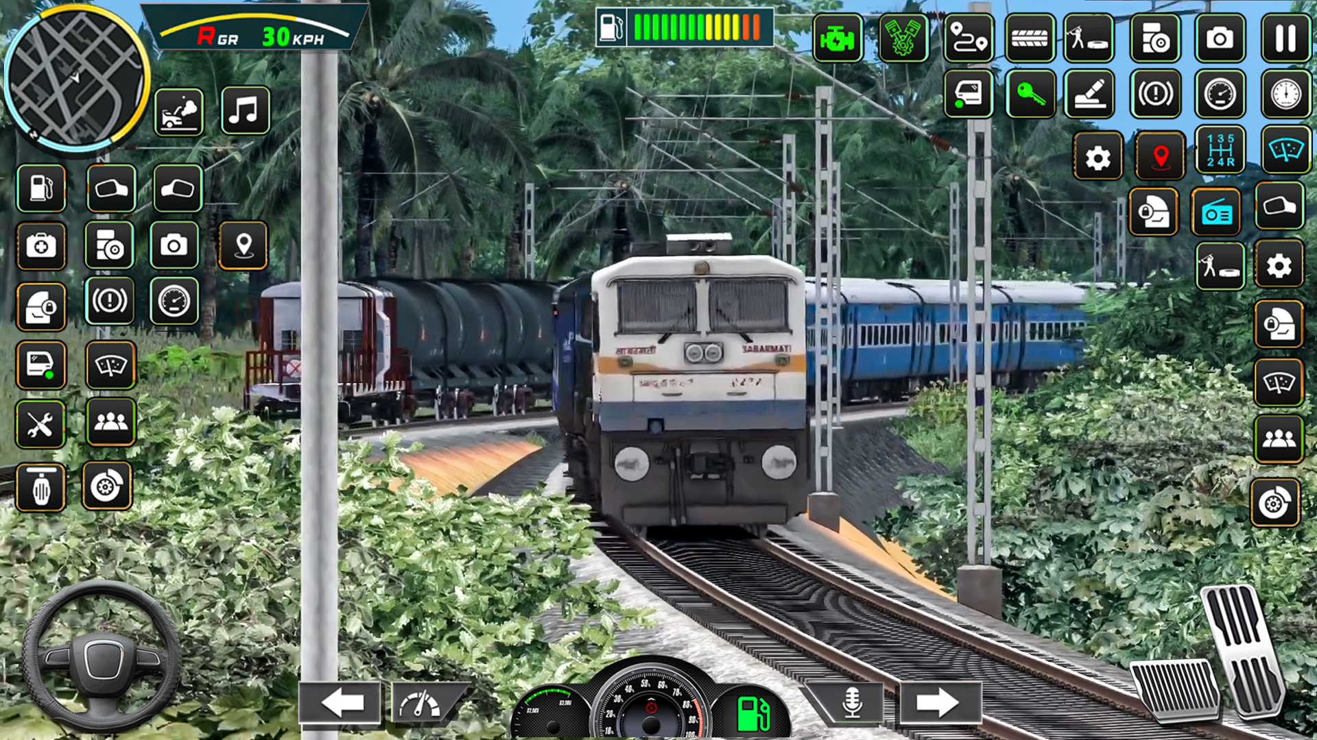 Screenshot of City Train Simulator Games 3d