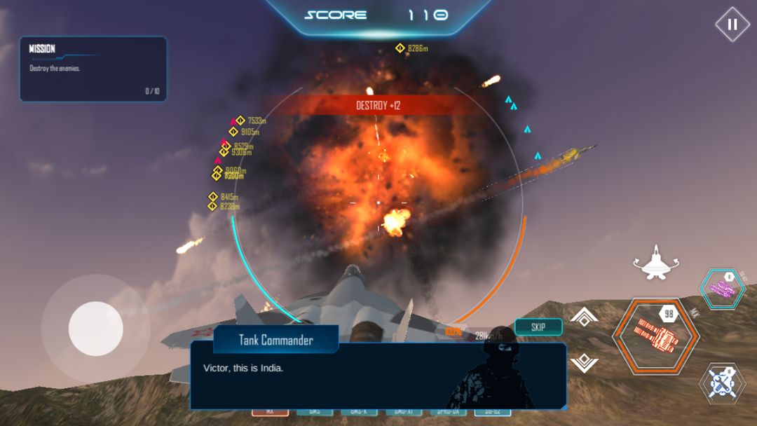 Air Battle Mission screenshot game