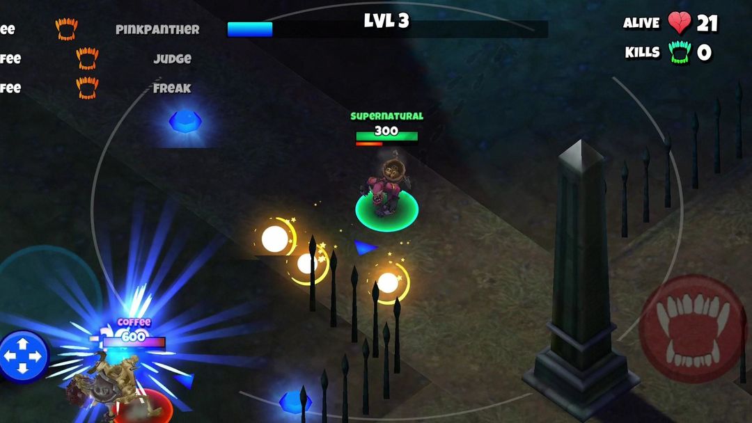 Screenshot of Supernatural - Battle Royale Action