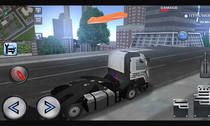 3D Police Truck Simulator 2016 게임 스크린 샷
