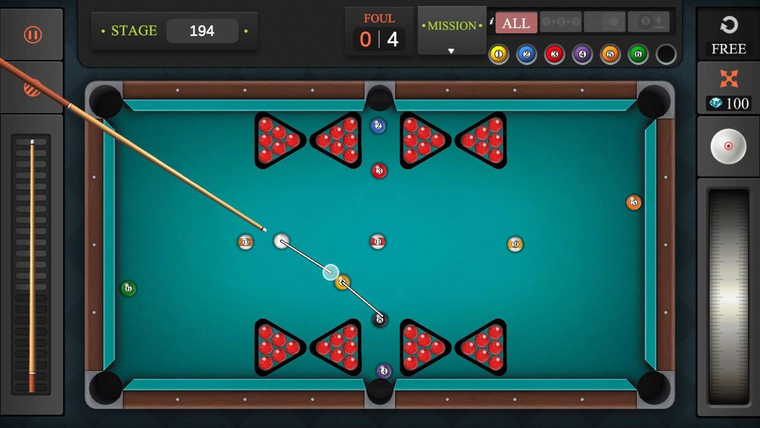 Screenshot of Pool Billiard Championship