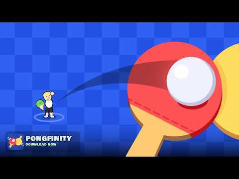 Screenshot of the video of Pongfinity - Infinite Ping Pong