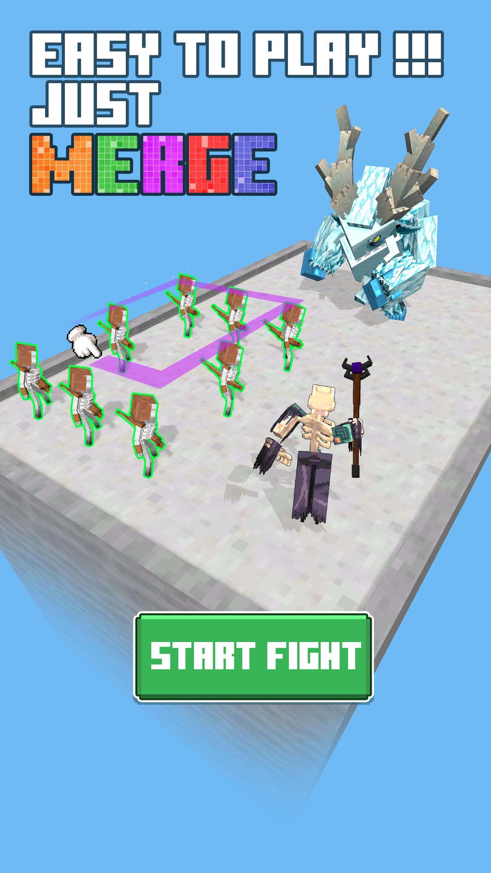 Dinosaur Merge: Block Fighting Game Screenshot