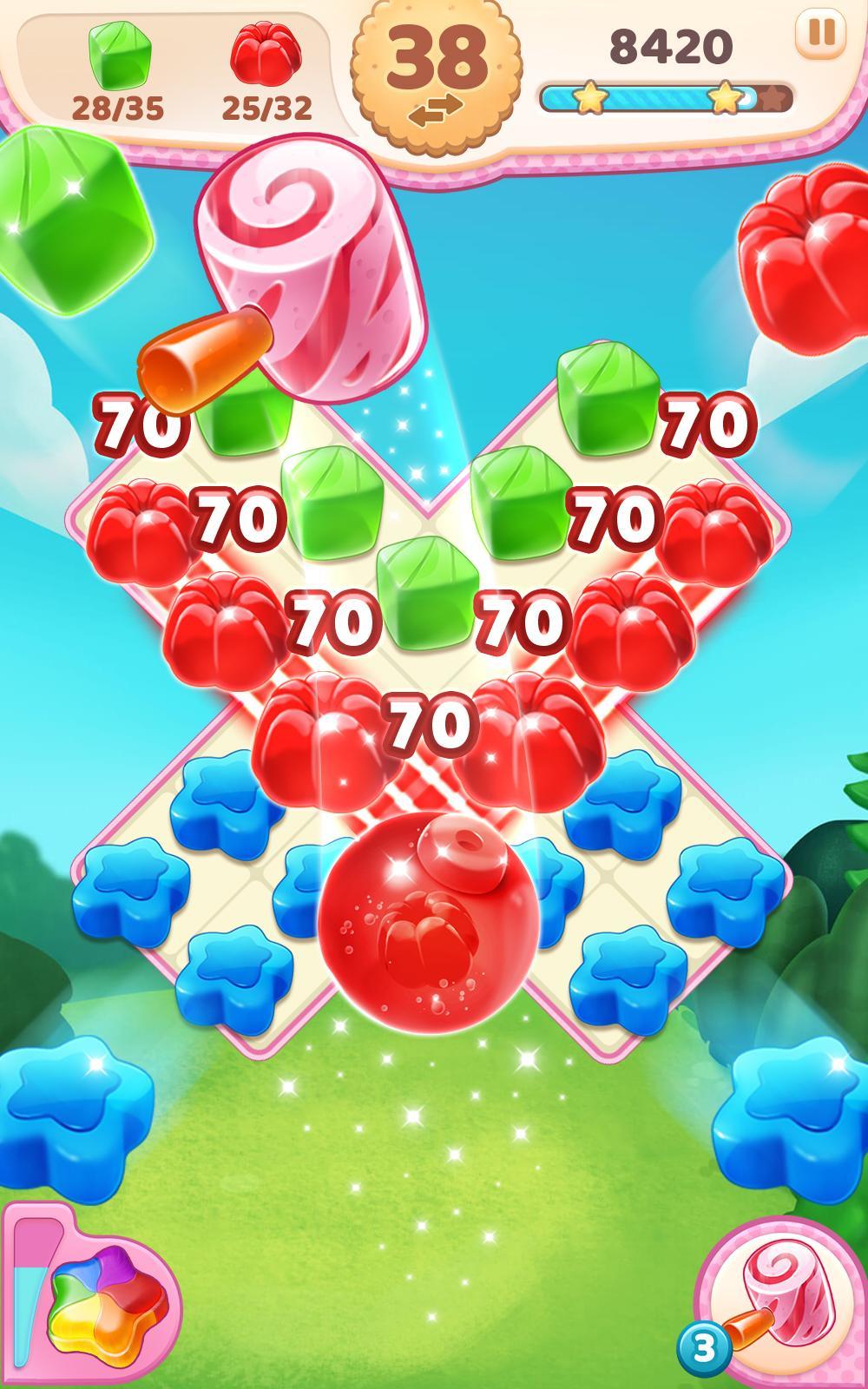 Screenshot of Candy Stars Puzzle