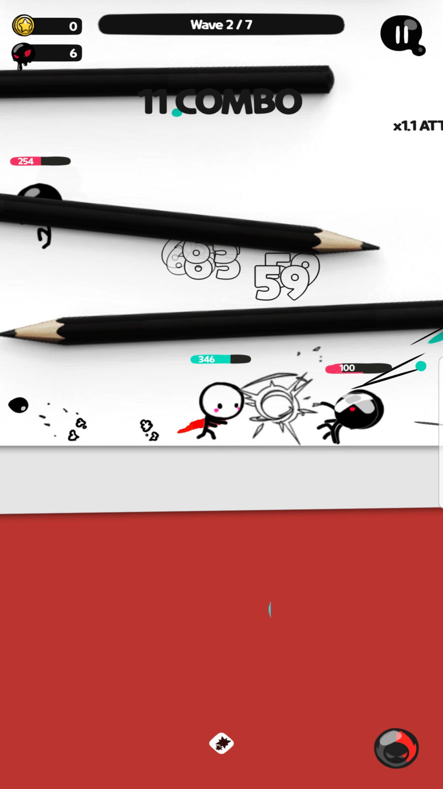 Captura de Tela do Jogo Super Action Hero: Stick Fight