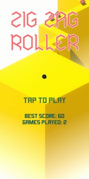 Zig Zag Roller Game Screenshot