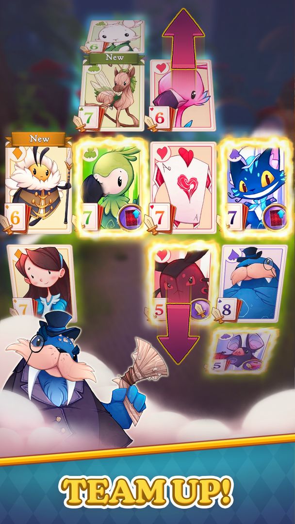 Alice - Wonderland Solitaire 게임 스크린 샷