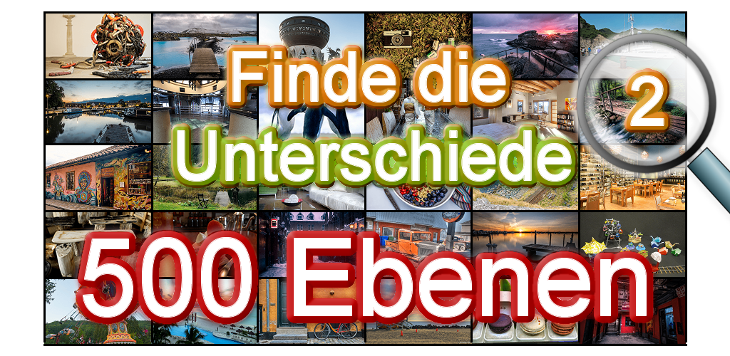 Banner of Finden Unterschiede 500 Levels 1.1.5