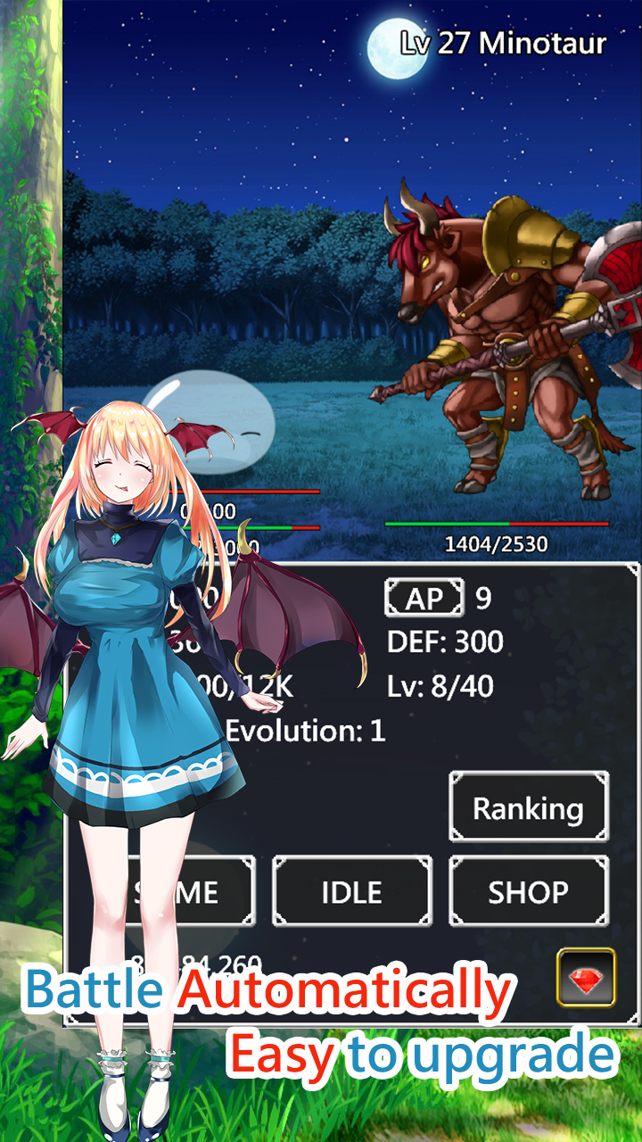 Slime Evolutionary Path - Idle Game Screenshot