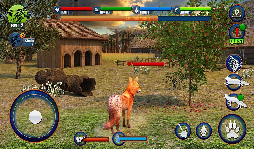 Wild Fox Adventures 2016 Game Screenshot