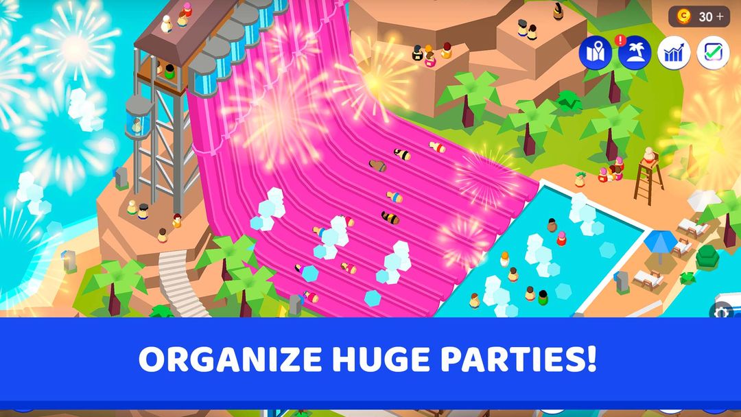 Idle Theme Park Tycoon screenshot game