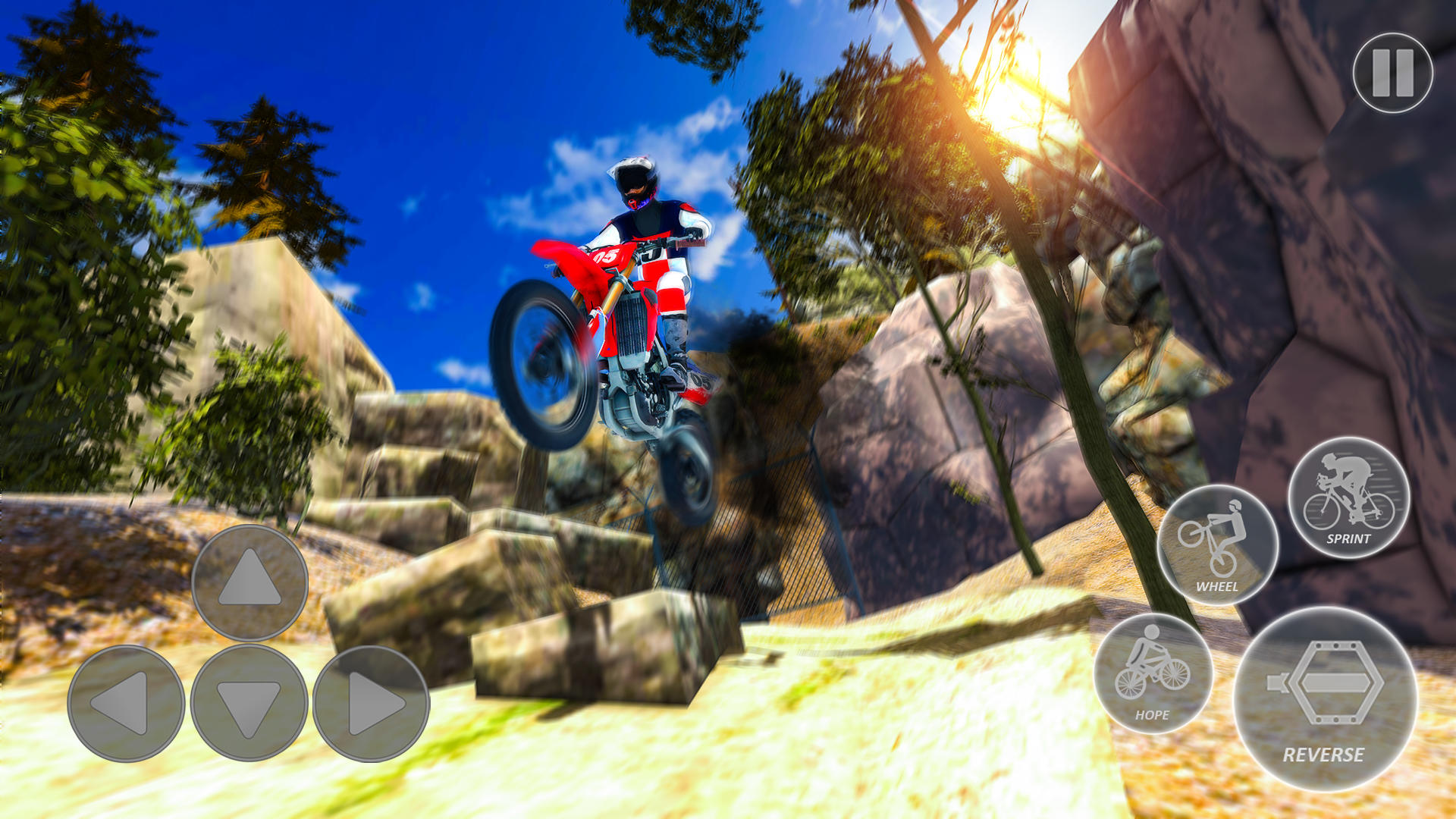 Motocross Dirt Bike Challenge Game Screenshot