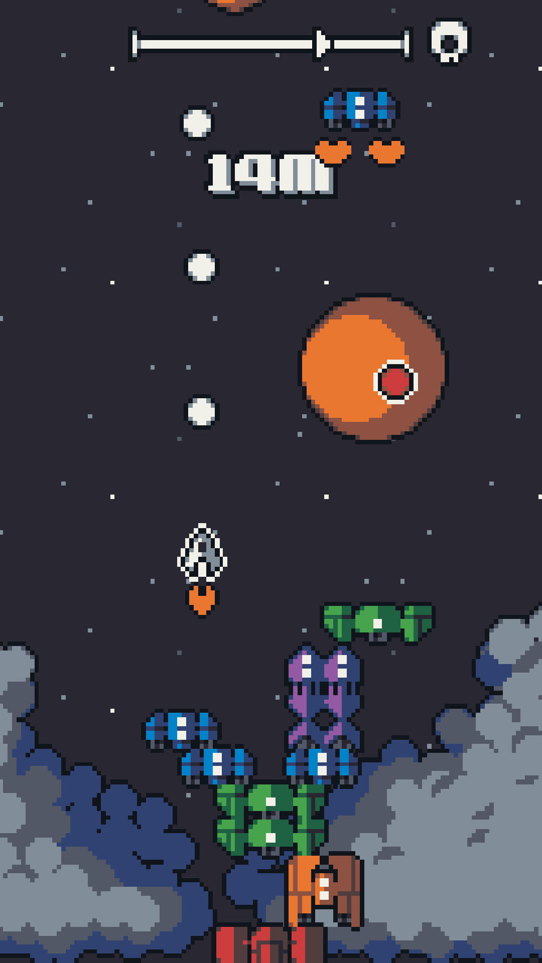Galaxy Stack Game Screenshot