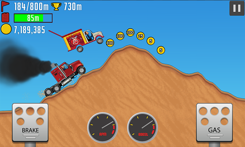 Скриншот игры Hill Racing PvP