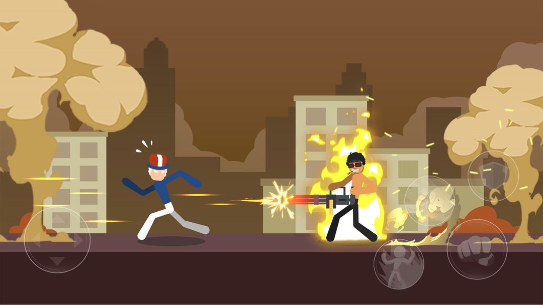 Stick Fight: Superhero遊戲截圖
