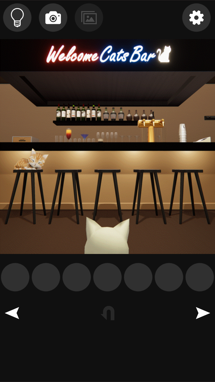 Escape game Cats Bar Game Screenshot