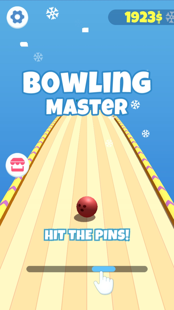 Screenshot of Bowling: Rolling 3D Ball!