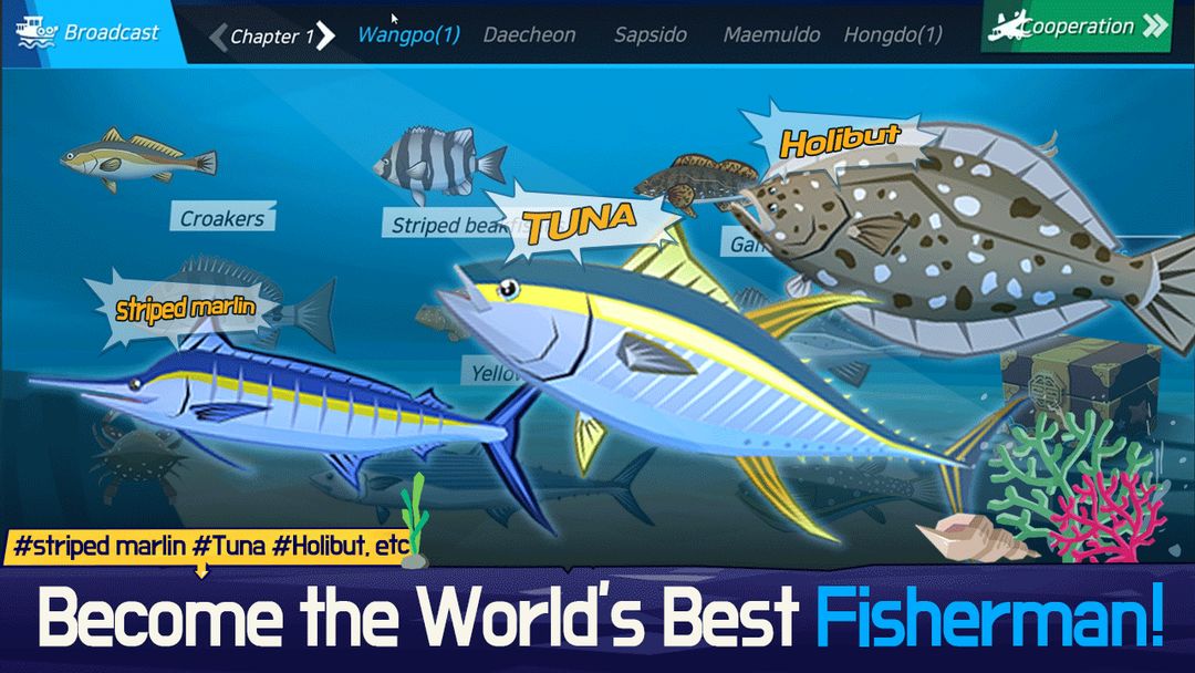 Screenshot of Fishing Together