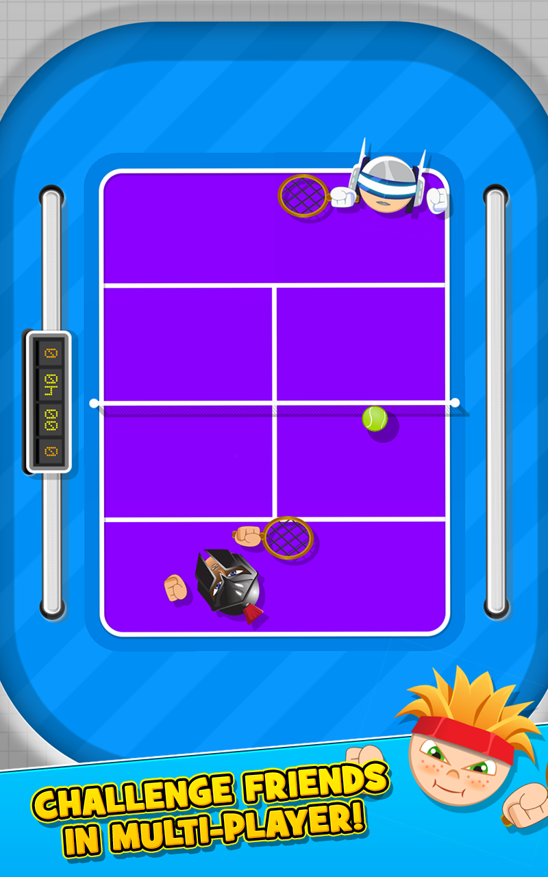 Bang Bang Tennis Game Game Screenshot