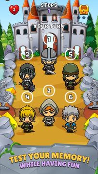 Memory Heroes Game Screenshot
