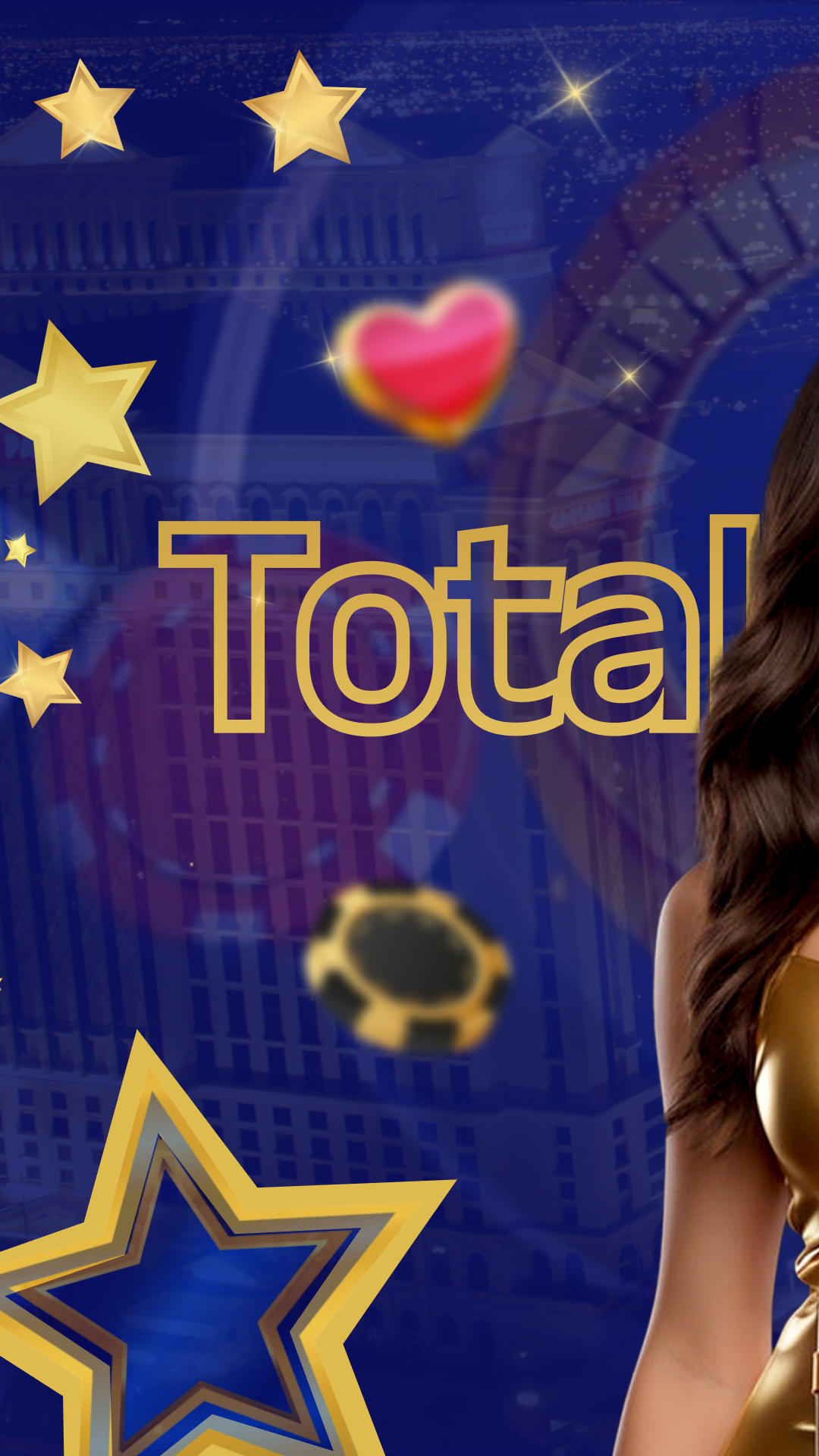 Zrzut ekranu aplikacji Total Casino na smartfonie