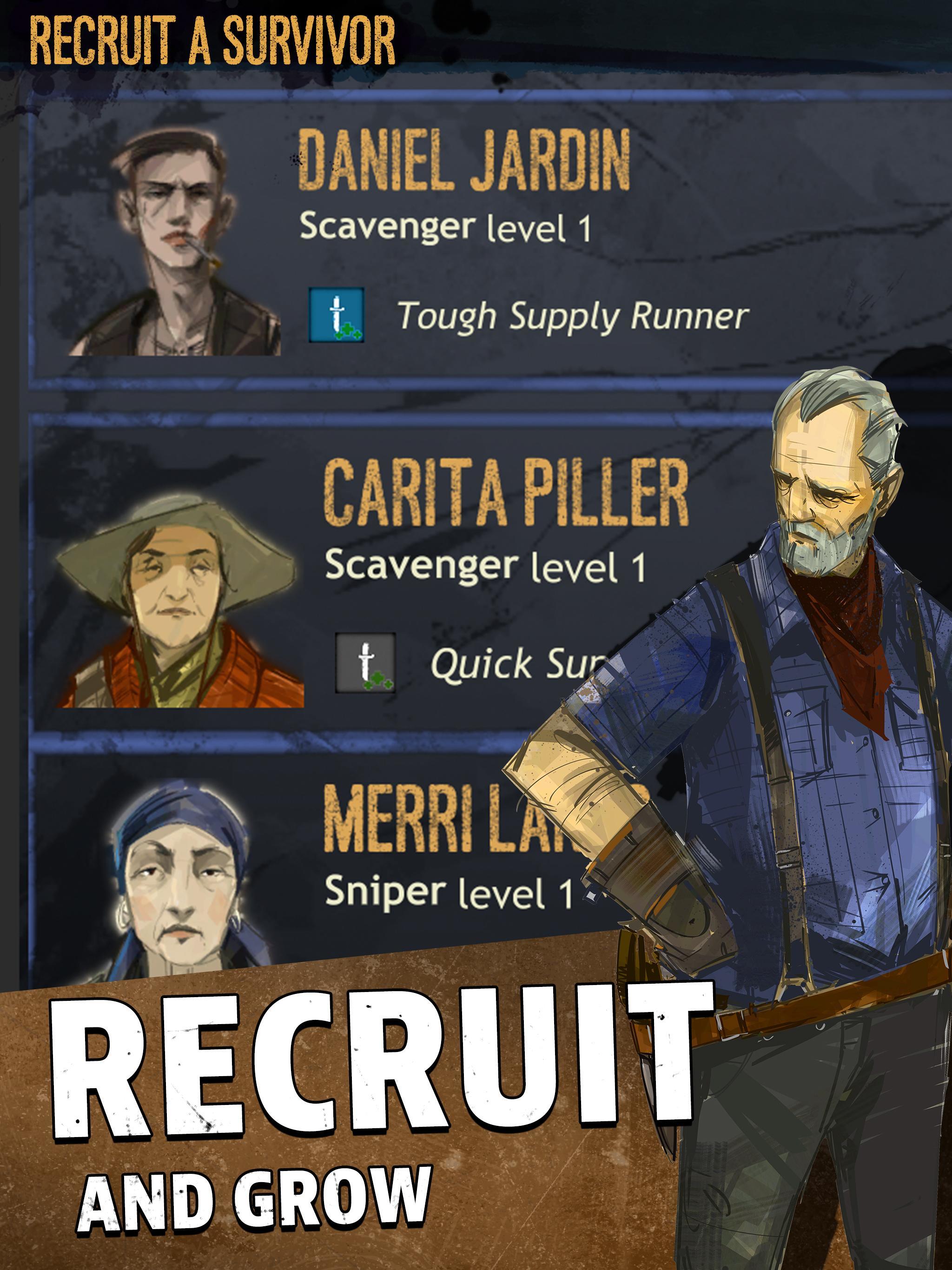 The Walking Dead: March To War Game Screenshot