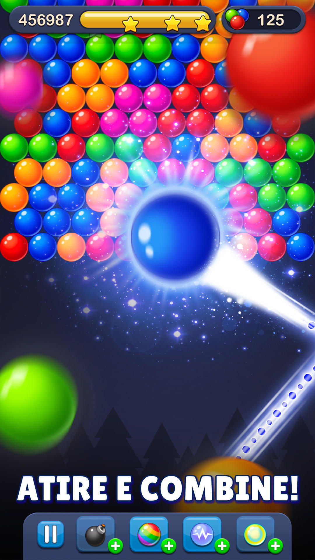 Captura de Tela do Jogo Bubble Pop! Puzzle Game Legend