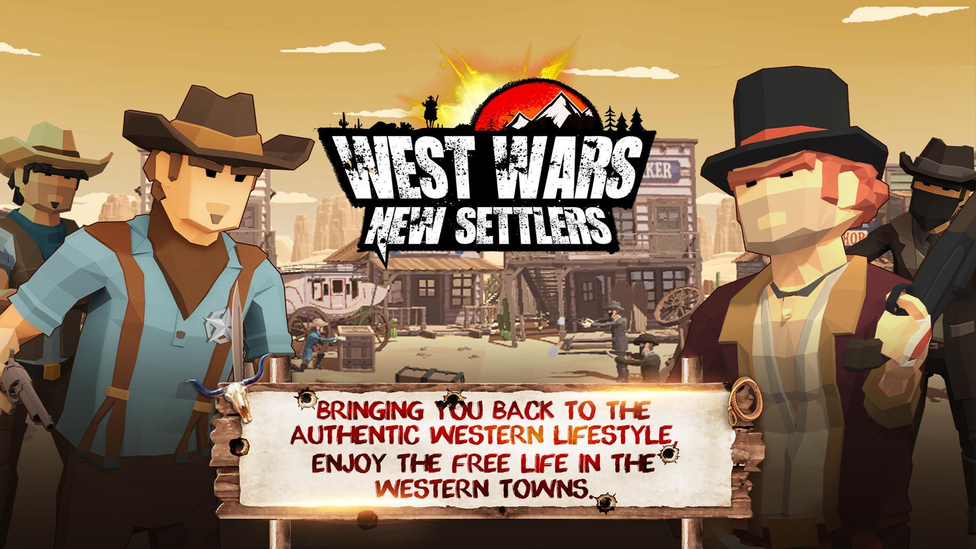 Captura de Tela do Jogo West Wars: New Settlers