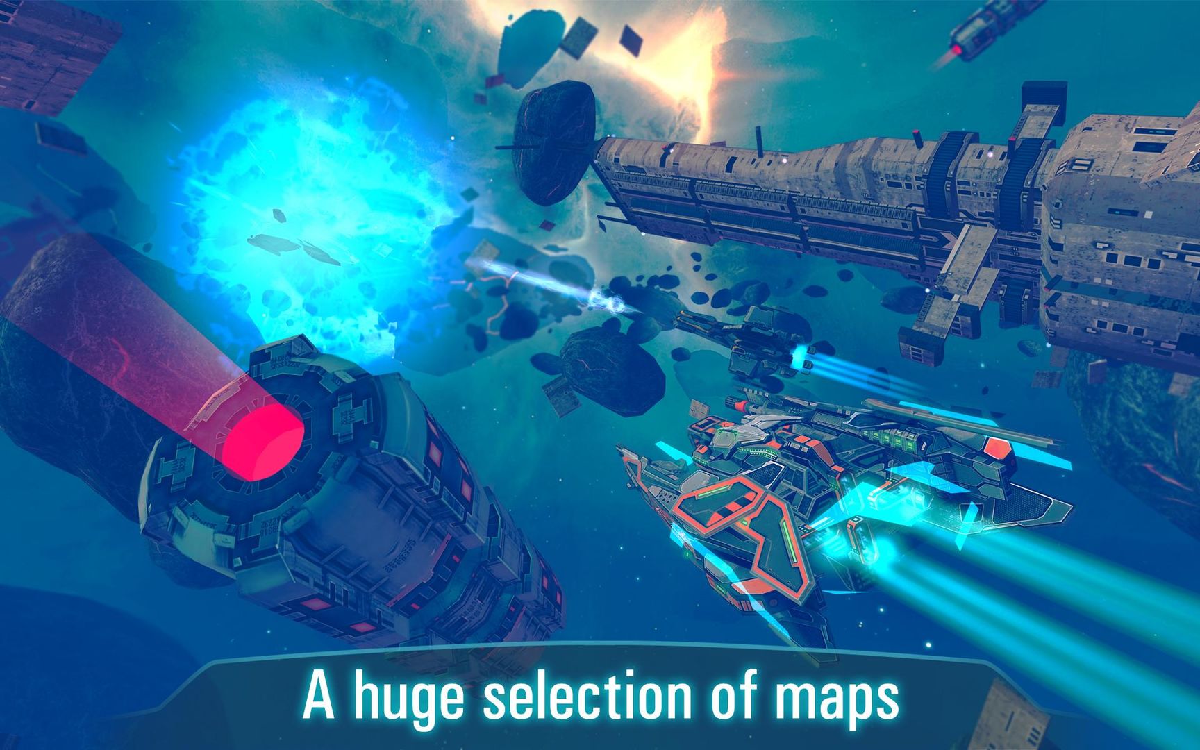 Screenshot of Space Jet: War Galaxy Machines