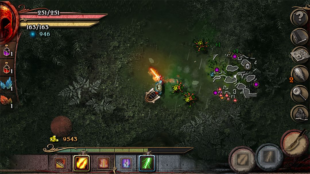 Screenshot of Almora Darkosen RPG