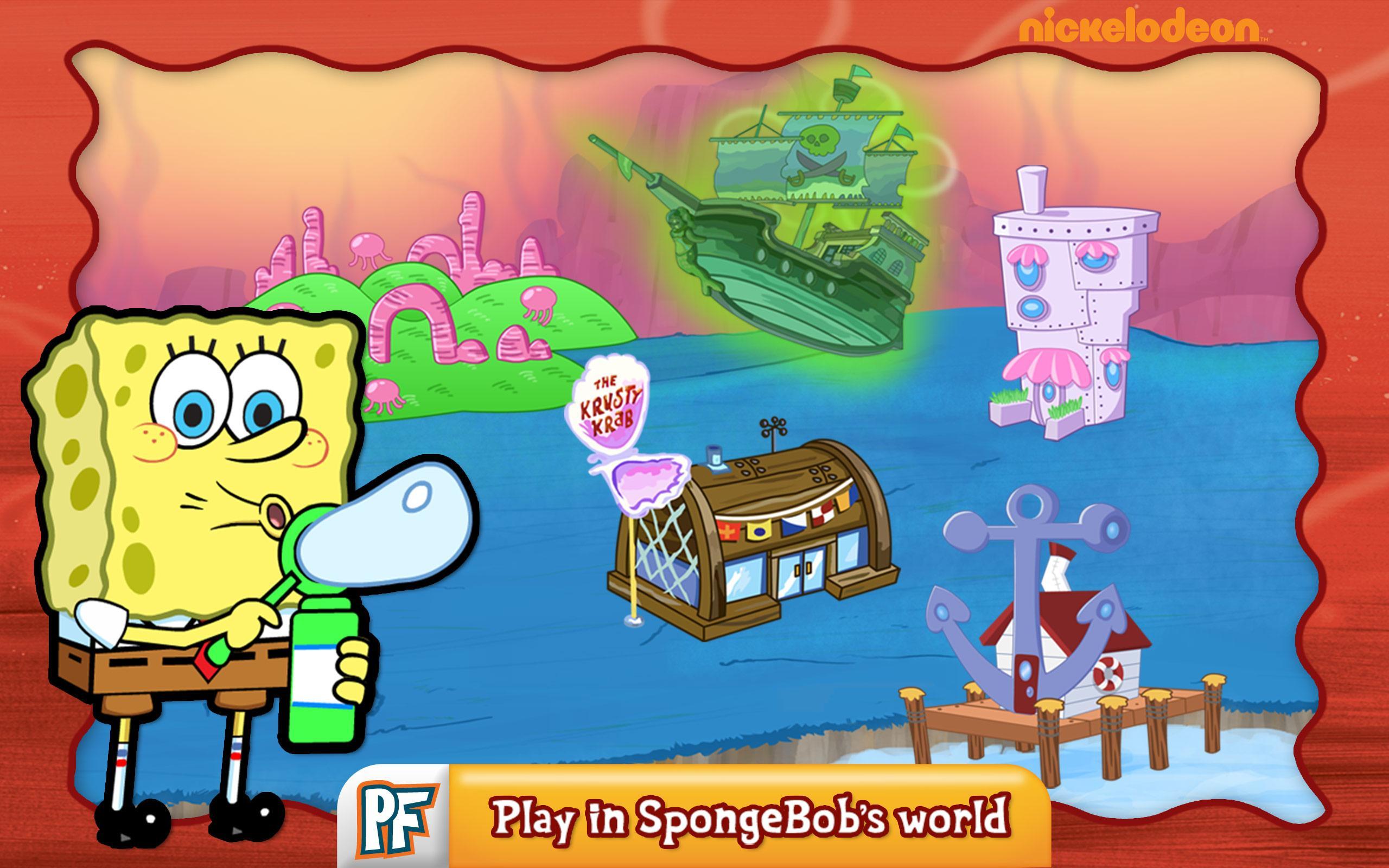 SpongeBob Diner Dash Deluxe Game Screenshot