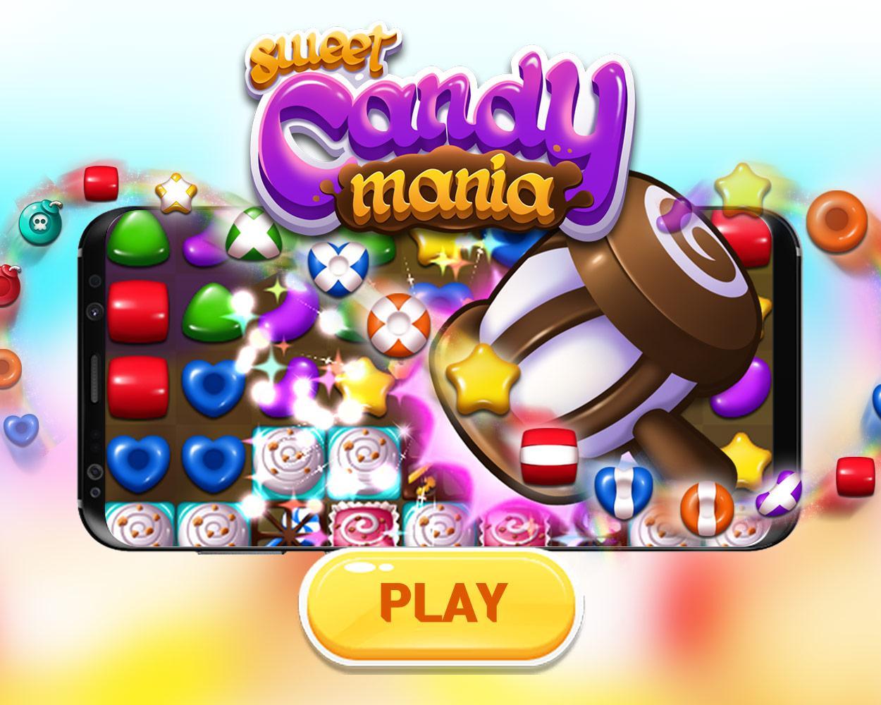 Sweet Candy Mania Game Screenshot