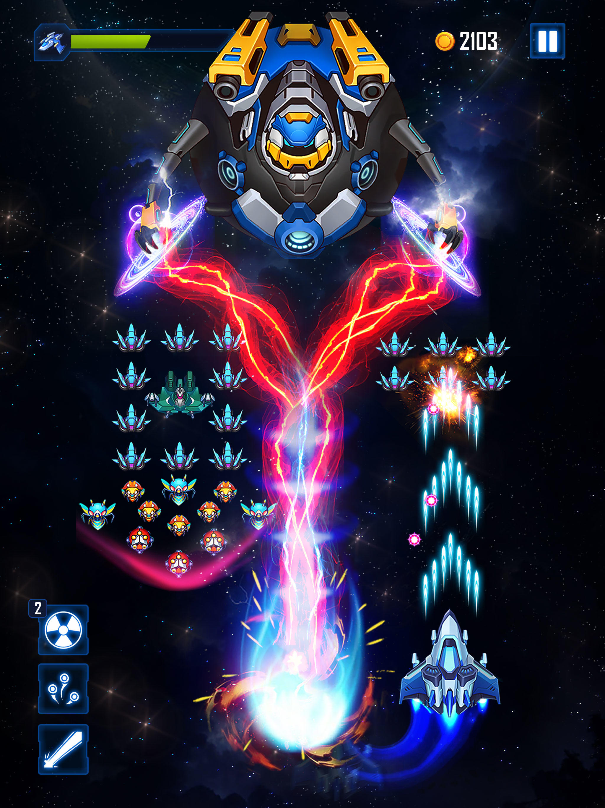 WindWings: Space Shooter Game Screenshot