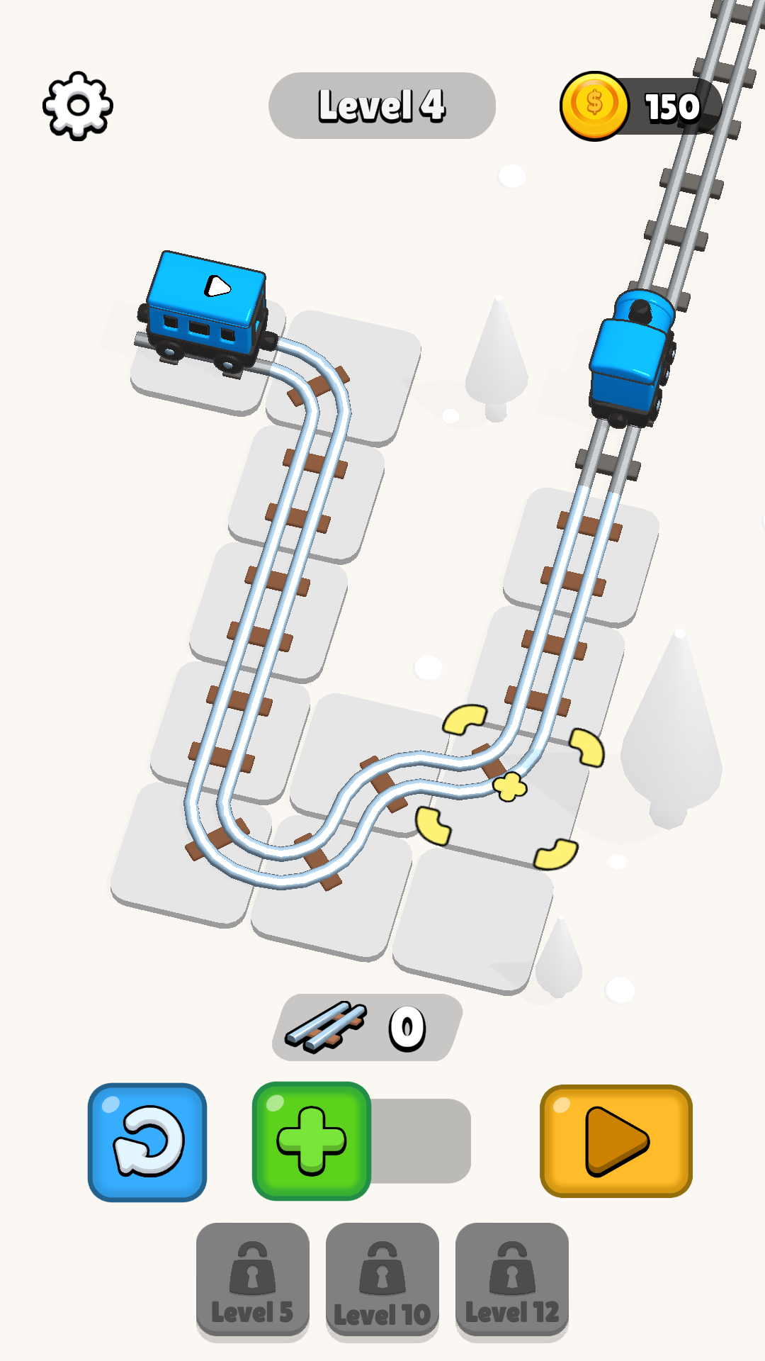 Скриншот игры Rail Trails