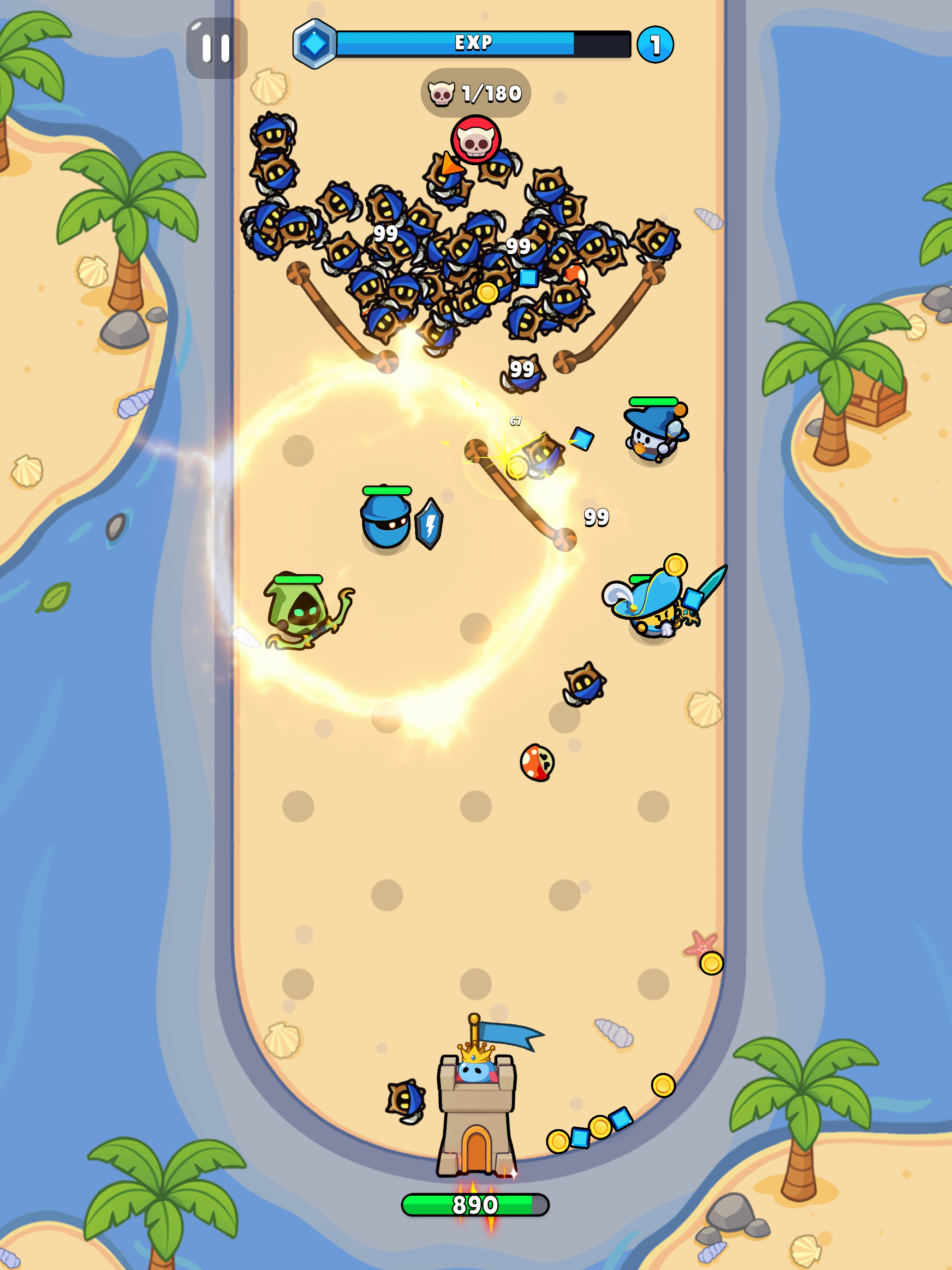 Sling Fling Game Screenshot