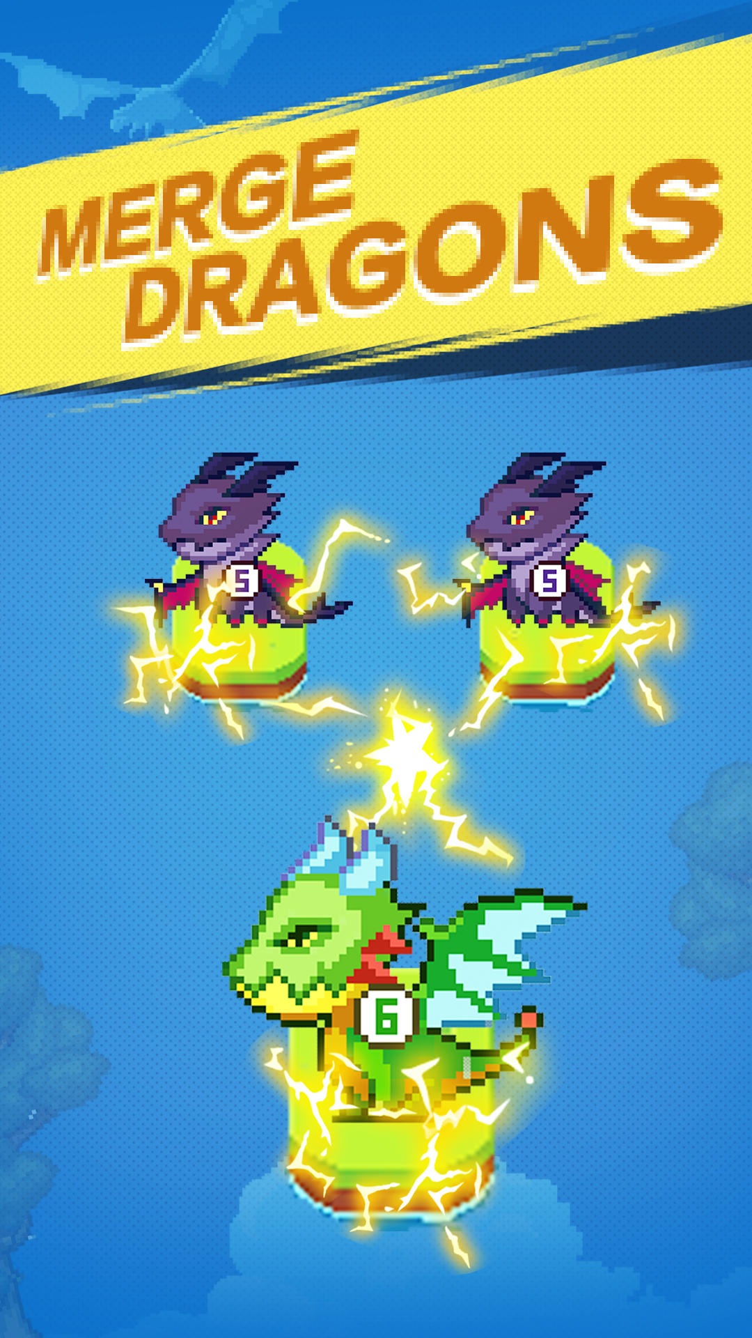 Merge PixelDragon Game Screenshot