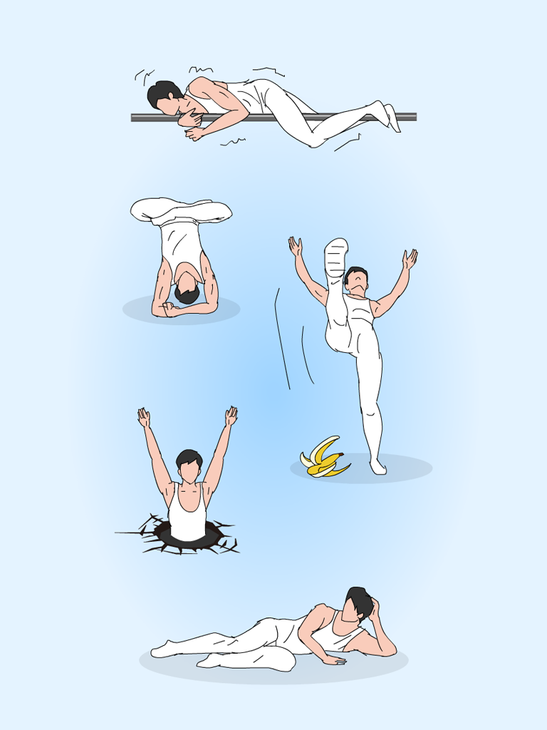 Crazy Horizontal bar Game Screenshot