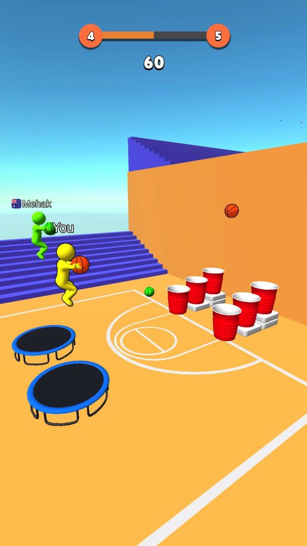 Jump Dunk 3D ภาพหน้าจอเกม