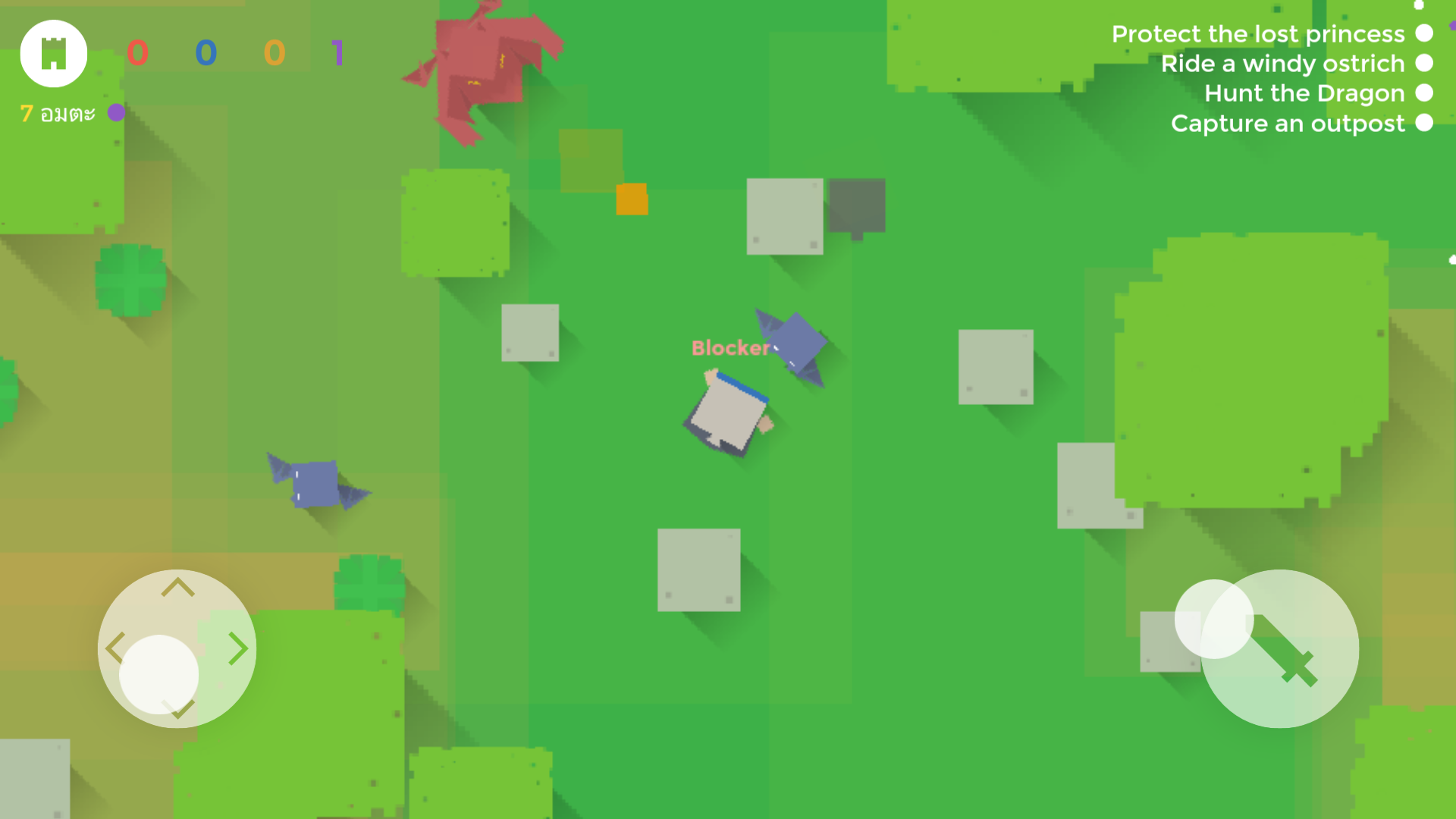 Blocker.io Game Screenshot
