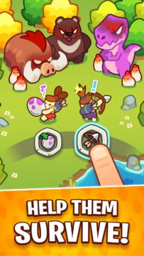 Me is King: Build Tribe Island Game Screenshot