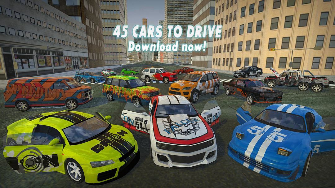 Car Driving Simulator 2023 Ult 게임 스크린 샷