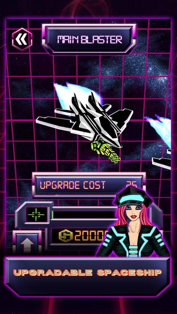 Screenshot of Alien Swarm: Sky Force Squadron of Bullet Hell