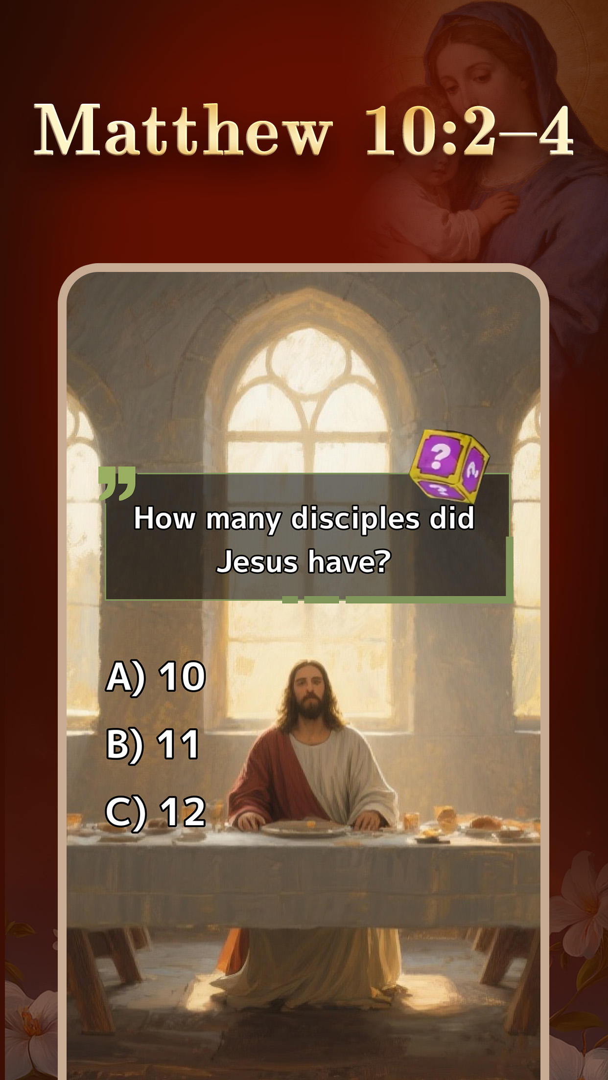 Bible Word Puzzle - Word Games Game Screenshot
