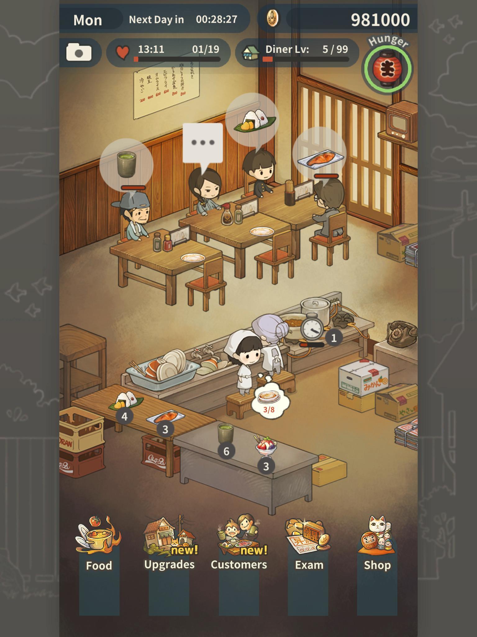 Hungry Hearts Diner Neo Game Screenshot