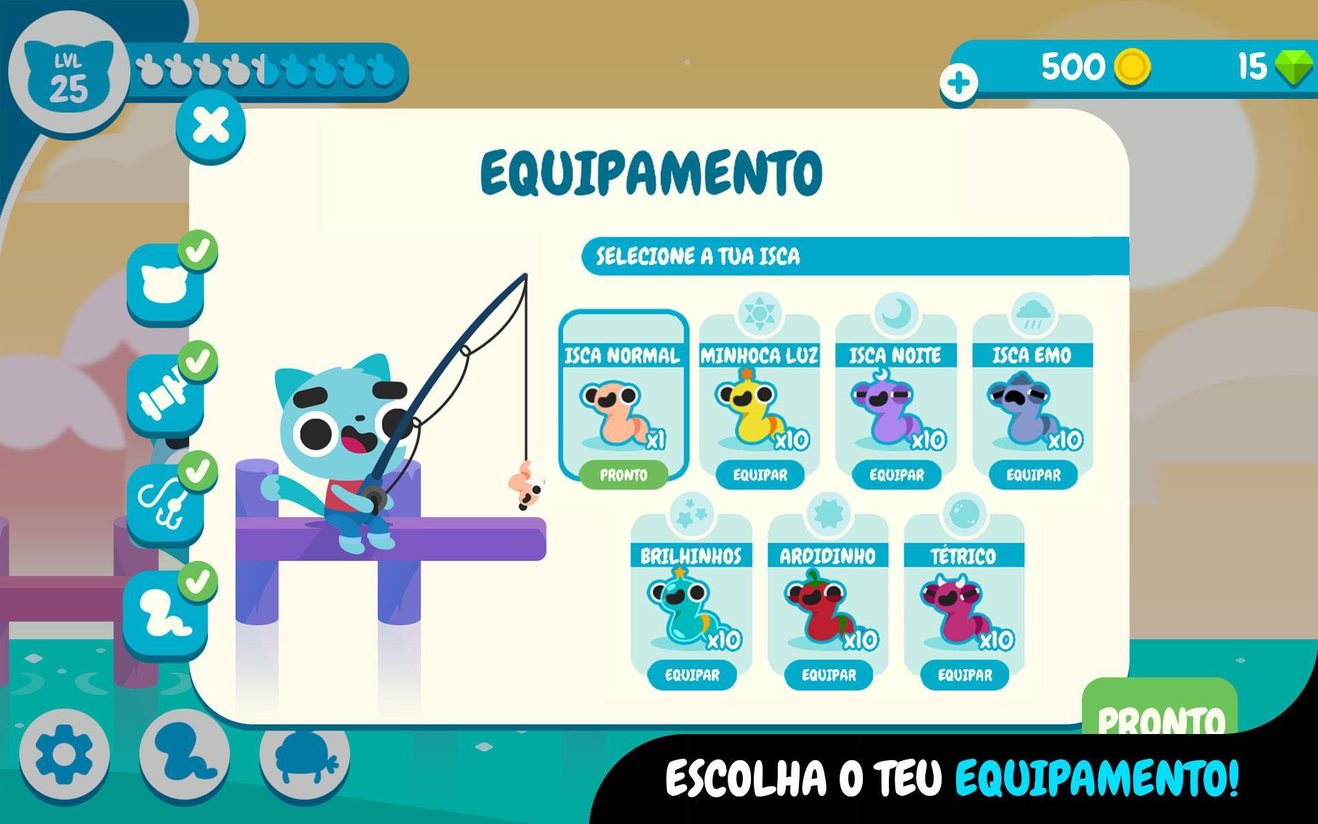 Captura de Tela do Jogo CatFish