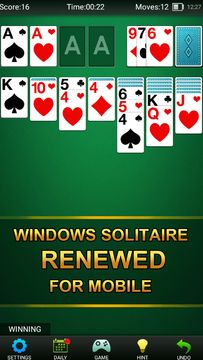 Solitaire Game Screenshot