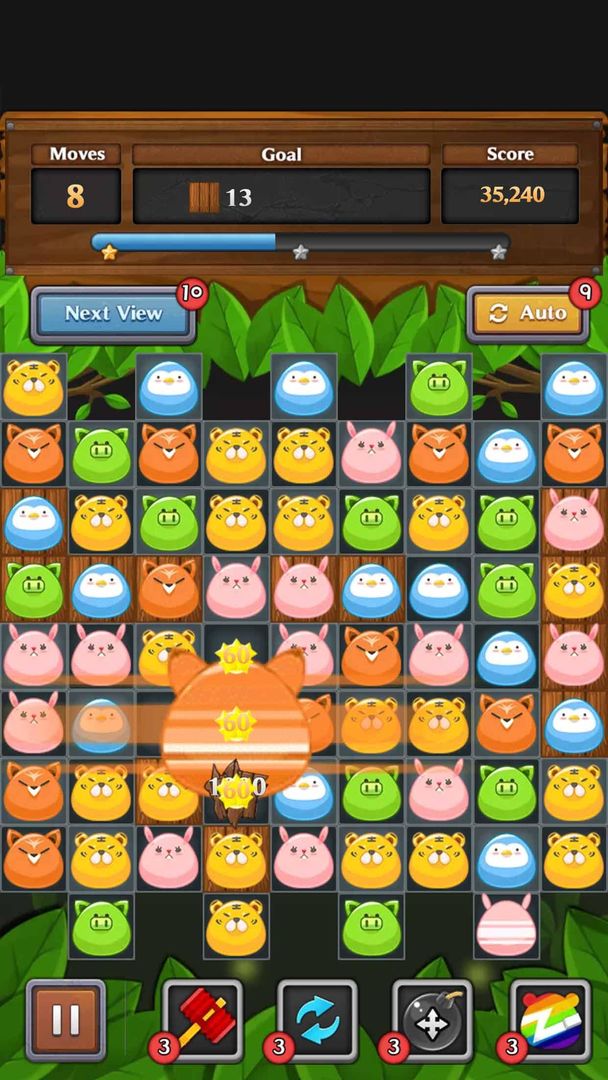 Screenshot of Jungle Match Puzzle