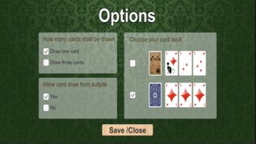 Klondike Solitaire Style Game Screenshot