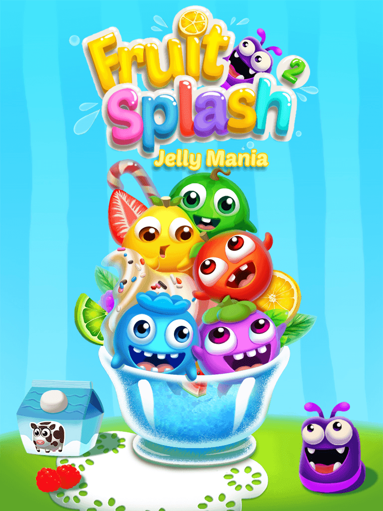 Fruit Splash 2 : Jelly Mania Game Screenshot
