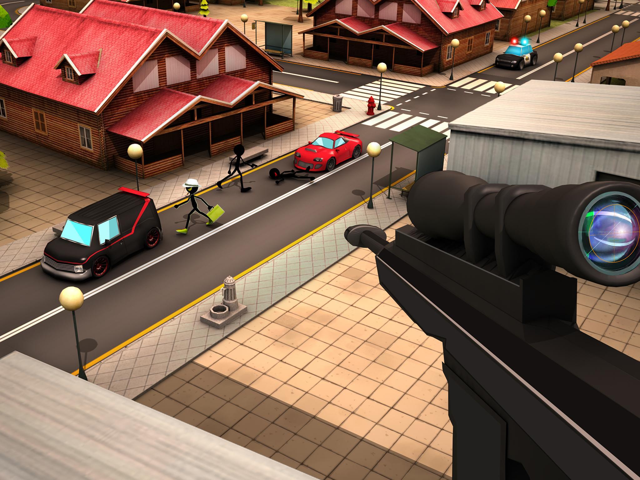 Stickman Sniper Squad 2017 Game Screenshot